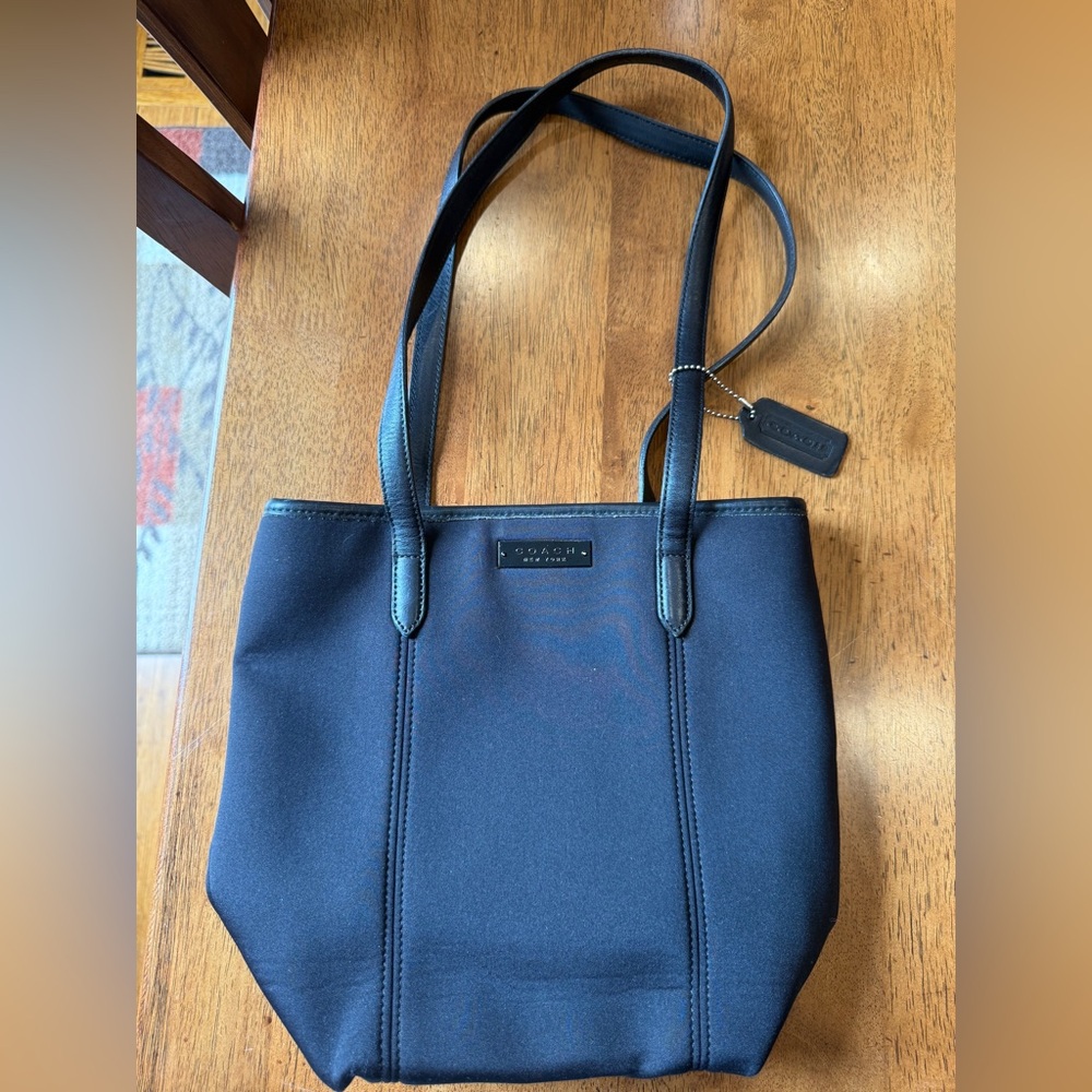 Coach Dark Leather Bag